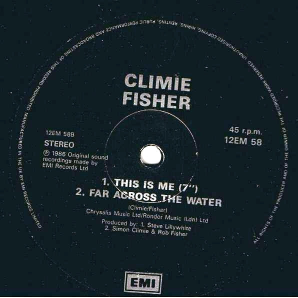 Climie Fisher : This Is Me ('This Is It' Mix) (12")