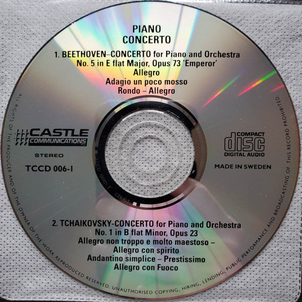Various : Piano Concerto / Violin Concerto (2xCD, Comp)