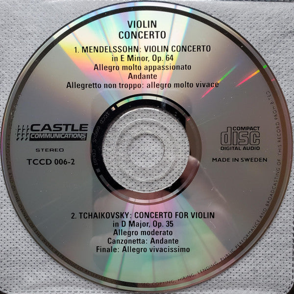 Various : Piano Concerto / Violin Concerto (2xCD, Comp)