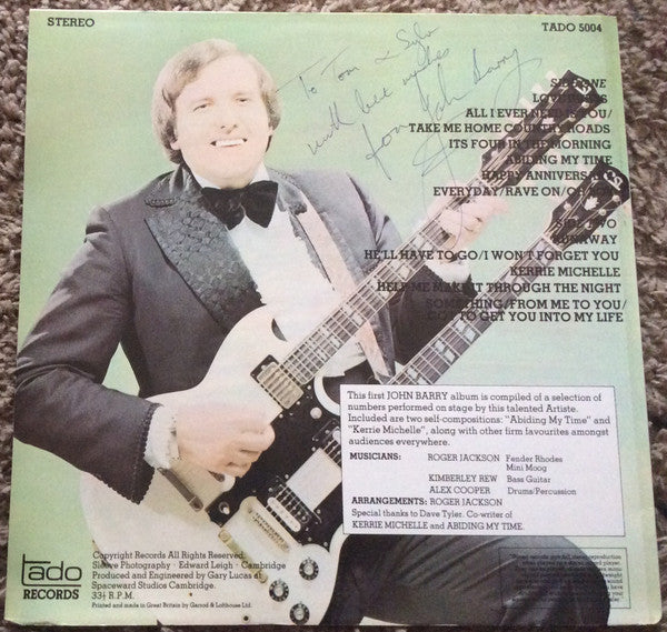 John Barry (19) : The Two Sides Of (LP, Album)