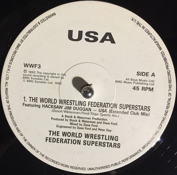 WWF Superstars : USA (12")