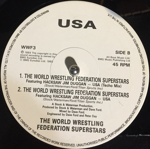 WWF Superstars : USA (12")