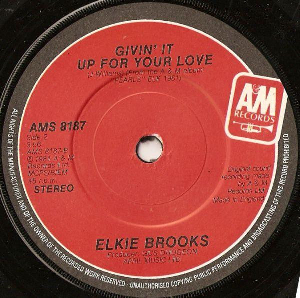 Elkie Brooks : Fool If You Think It's Over (7", Single, Pic)