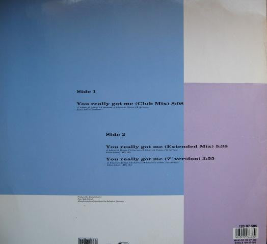 Gina T. : You Really Got Me (12", Maxi)