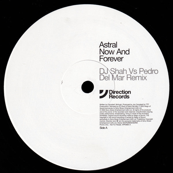 Astral (5) : Now And Forever (12", Promo)