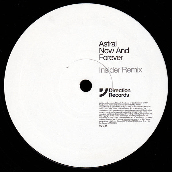 Astral (5) : Now And Forever (12", Promo)