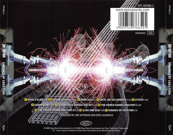 Joe Satriani : Engines Of Creation (CD, Album)