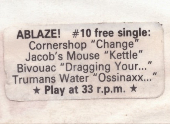 Various : Ablaze! #10 Free Single (7", EP)