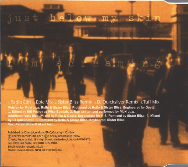 Faithless : Salva Mea (CD, Single, RE)