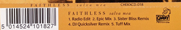 Faithless : Salva Mea (CD, Single, RE)