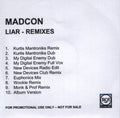 Madcon : Liar (Remixes) (CDr, Promo)