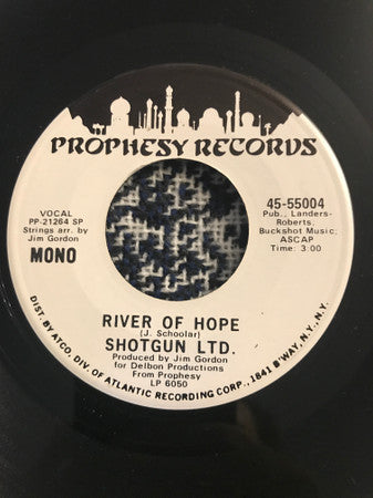 Shotgun Ltd. : River Of Hope (7", Single, Promo)