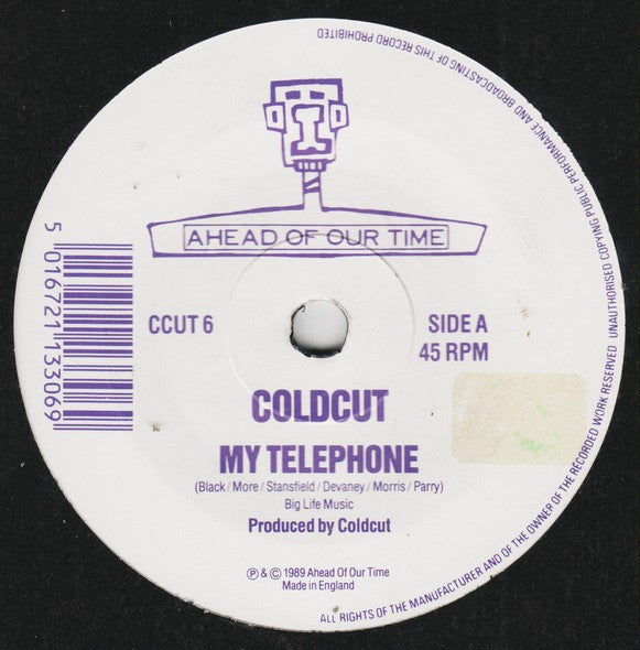 Coldcut : My Telephone (7", Single)