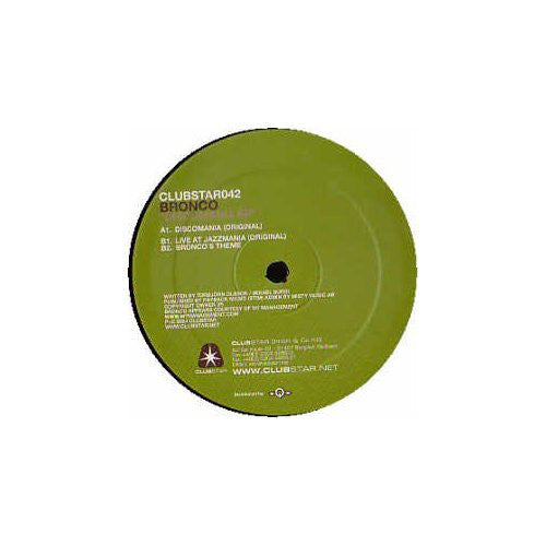 Bronco (2) : Discomania E.P. (12", EP, W/Lbl)