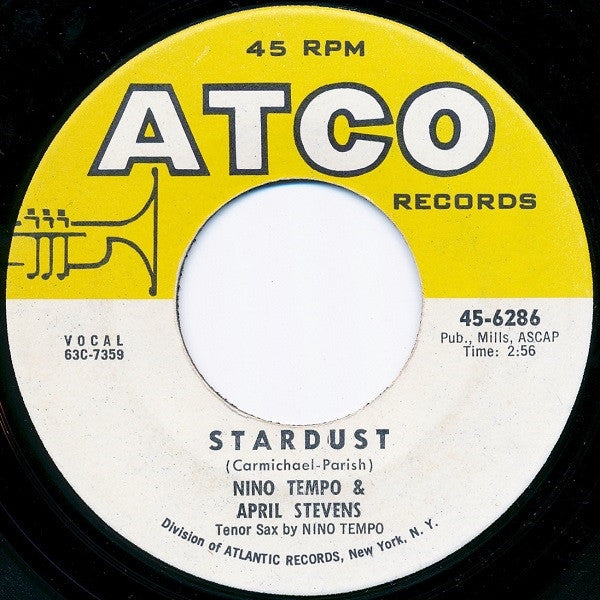 Nino Tempo & April Stevens : Stardust (7", Single)