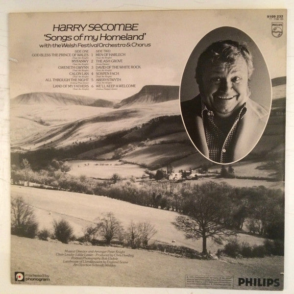 Harry Secombe : Songs Of My Homeland (LP, Album)