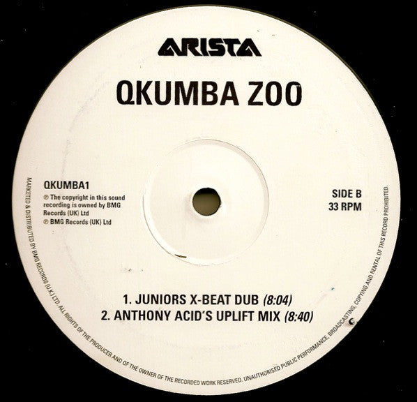 Qkumba Zoo : The Child (Inside) (12", Promo)