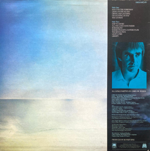 Chris de Burgh : The Getaway (LP, Album)