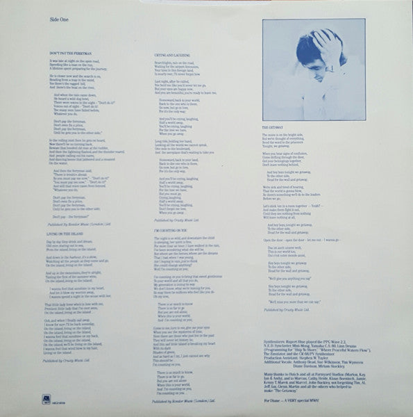 Chris de Burgh : The Getaway (LP, Album)