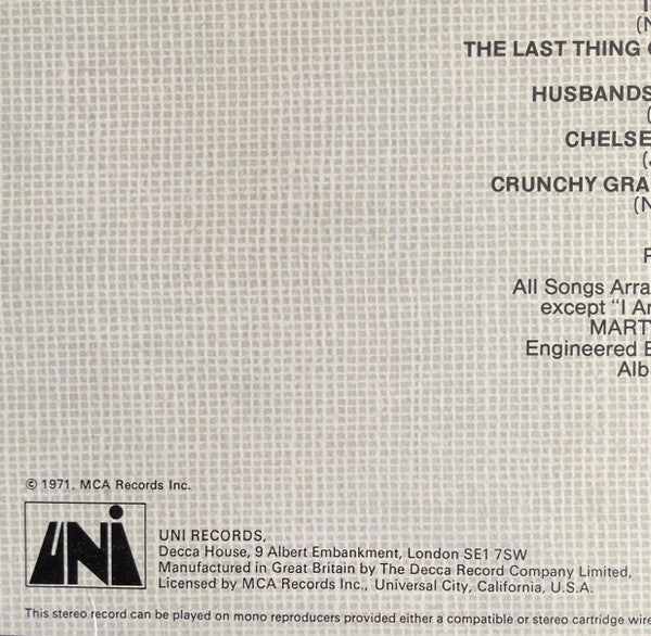 Neil Diamond : Stones (LP, Album)