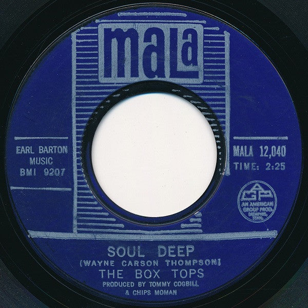 Box Tops : Soul Deep (7", Single, Styrene, Bes)