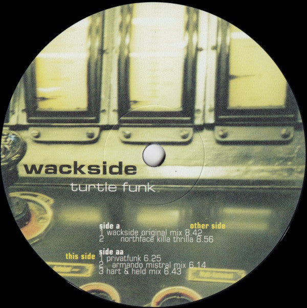 Wackside : Turtle Funk (12", Promo)