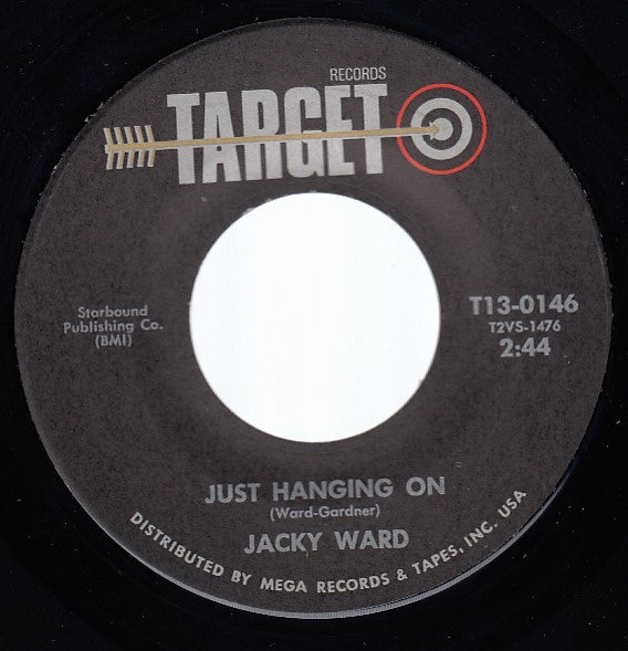 Jacky Ward : Big Blue Diamond / Just Hanging On (7")