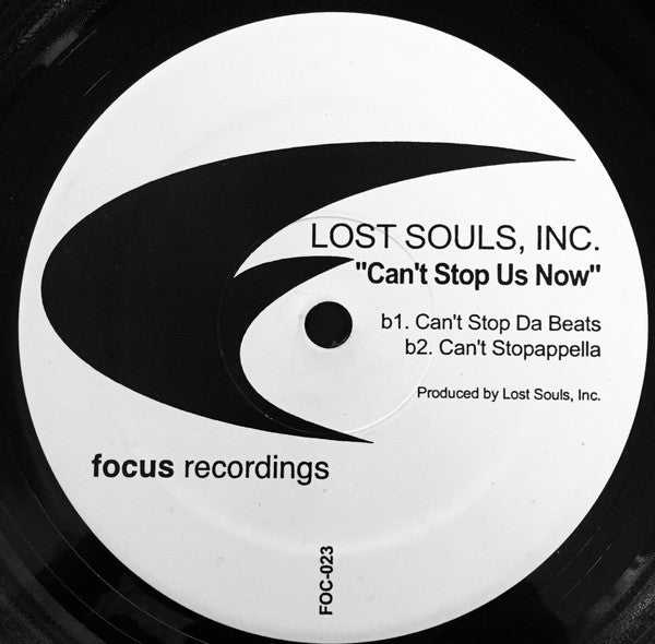 Lost Souls, Inc. : Can't Stop Us Now (12", Promo)