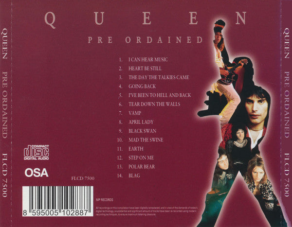 Queen : Pre Ordained (CD, Comp, Unofficial)