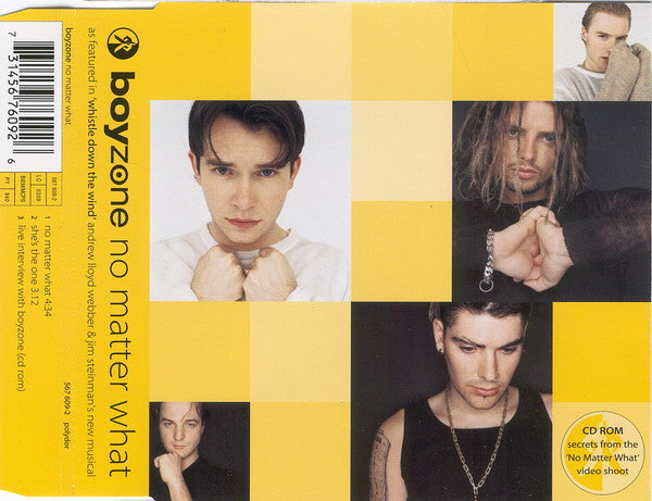 Boyzone : No Matter What (CD, Maxi, Enh, PMD)
