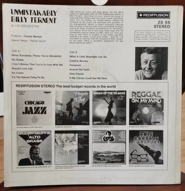 Billy Ternent & His Orchestra : Unmistakably (LP, M/Print)