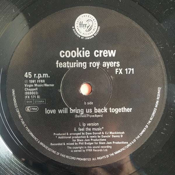 The Cookie Crew : Love Will Bring Us Back Together (12")
