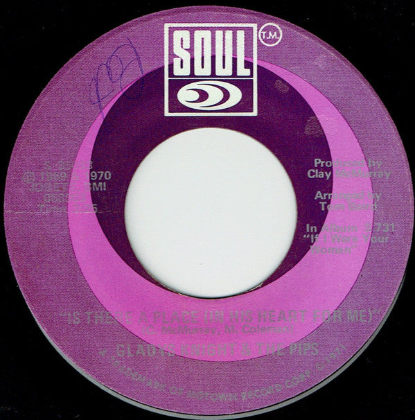 Gladys Knight And The Pips : I Don't Want To Do Wrong (7", Single, Sup)