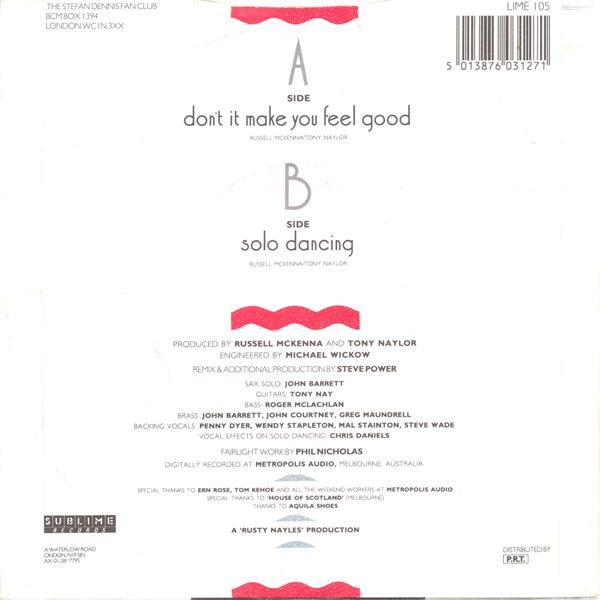 Stefan Dennis : Don't It Make You Feel Good (7", Single)