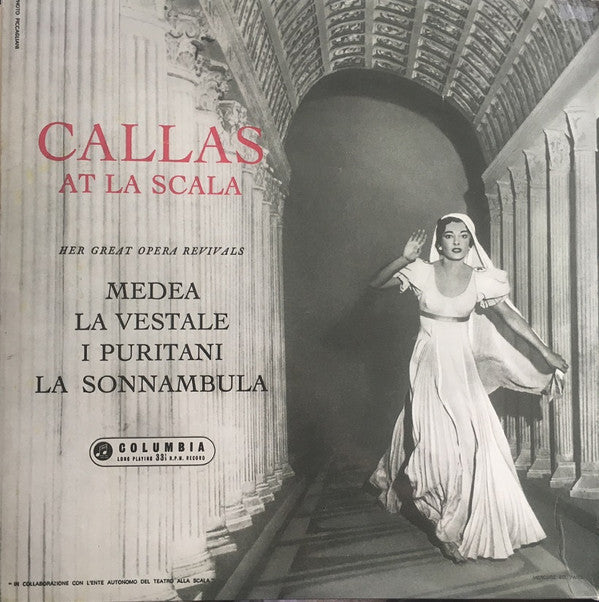 Maria Callas : Callas At La Scala (LP, Mono)