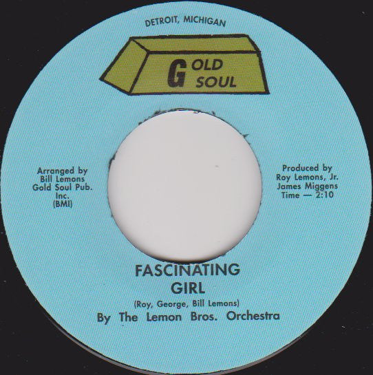 George Lemons : Fascinating Girl (7", RE)