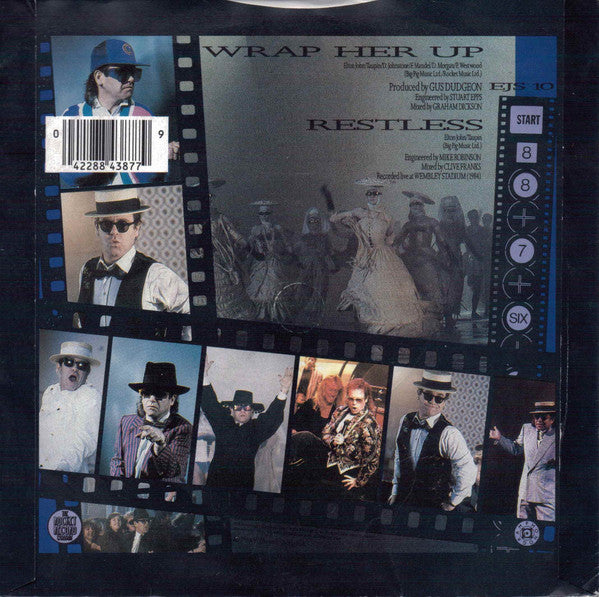 Elton John : Wrap Her Up (7", Single)