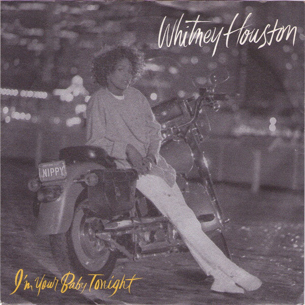 Whitney Houston : I'm Your Baby Tonight (7", Single, Sil)