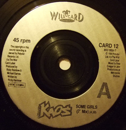 Ultimate Kaos : Some Girls (7", Single)