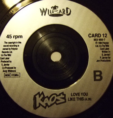 Ultimate Kaos : Some Girls (7", Single)