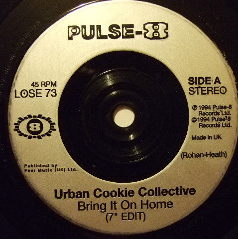Urban Cookie Collective : Bring It On Home (7", Single)