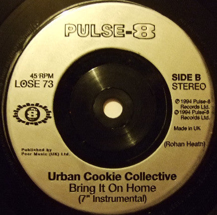 Urban Cookie Collective : Bring It On Home (7", Single)