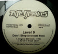 Level 9 : Don't Stop (Unreleased Mixes) (12", Promo)