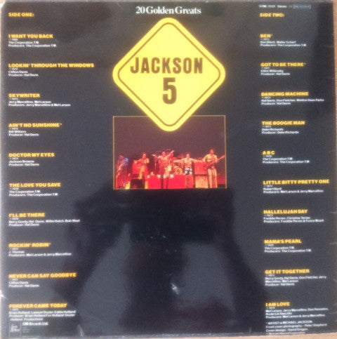 The Jackson 5 : 20 Golden Greats (LP, Comp)