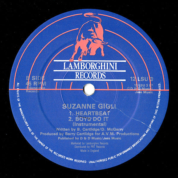 Suzanne Gigli : Boys Do It (12")