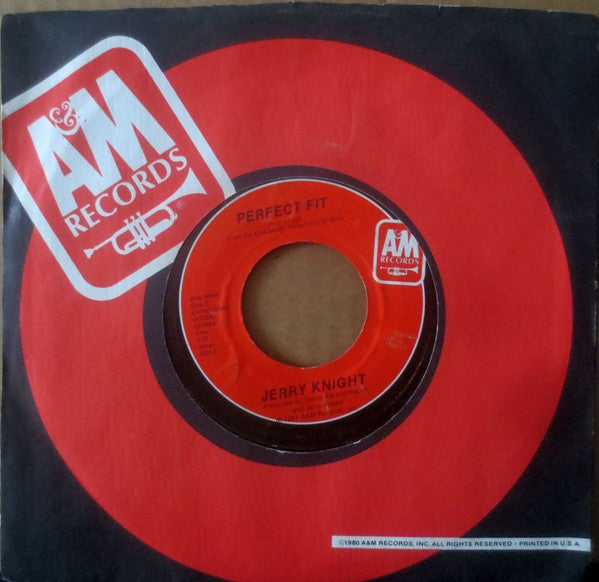 Jerry Knight : Perfect Fit (7", Single, Styrene, Pit)