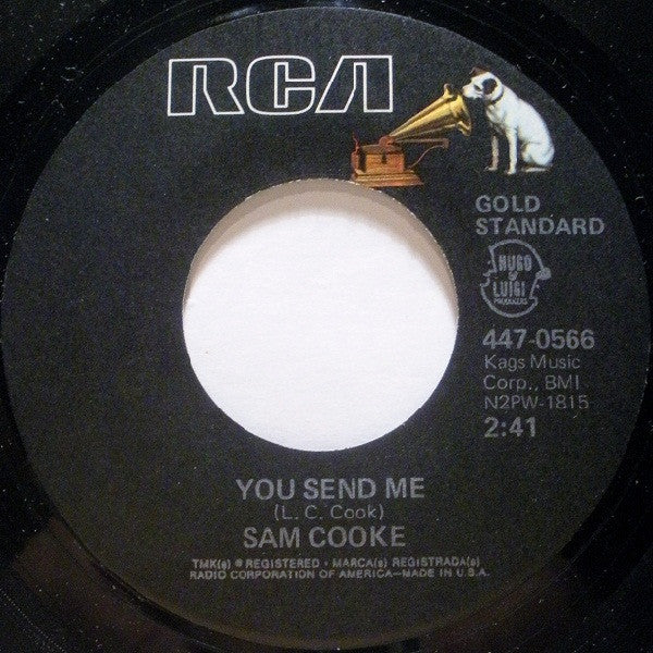 Sam Cooke : Twistin' The Night Away / You Send Me (7")