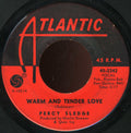 Percy Sledge : Warm And Tender Love / Sugar Puddin' (7")