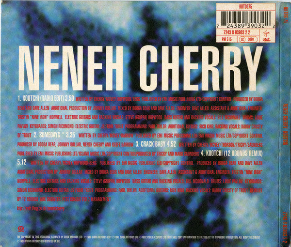 Neneh Cherry : Kootchi (CD, Single, Dig)