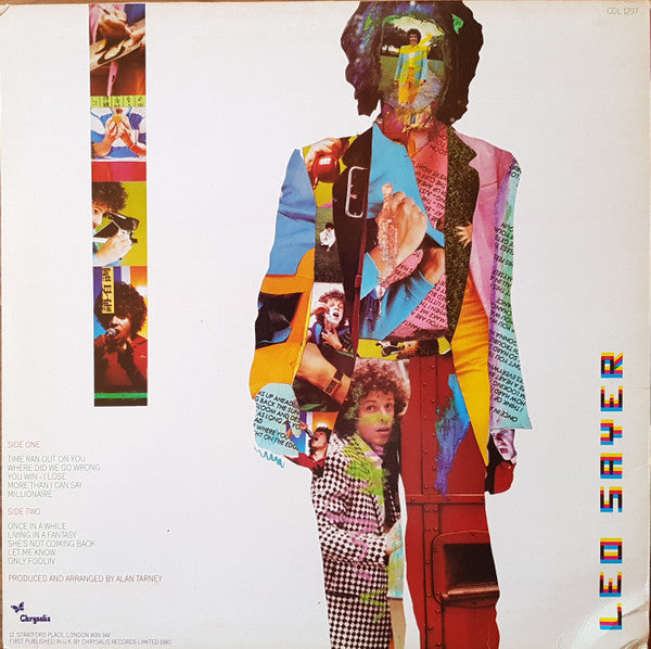 Leo Sayer : Living In A Fantasy (LP, Album)